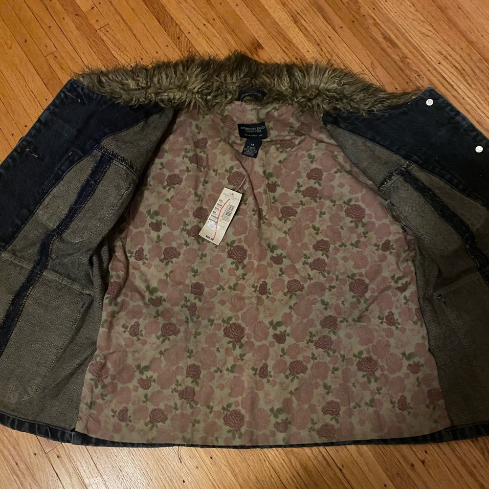NET VTG American eagle denim jacket - Picture 2 of 3